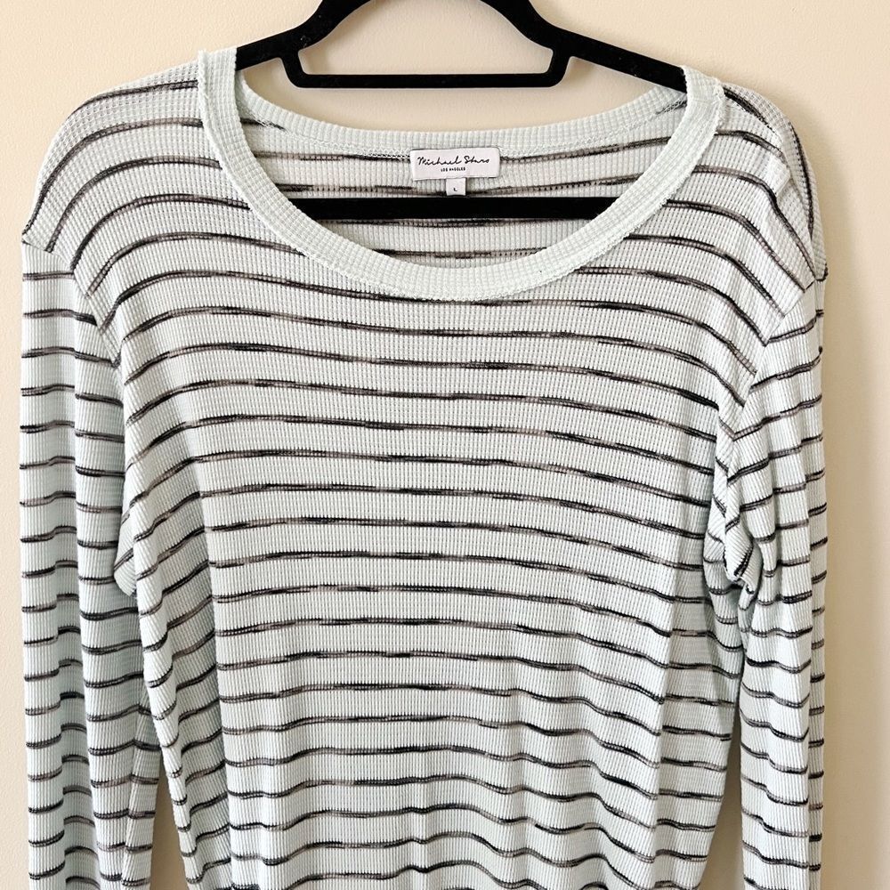 Michael Stars Josie Swing Knit Top - Picture 6 of 7